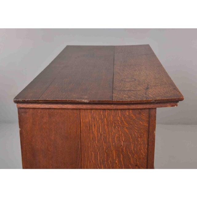 French 19th Century French Oak Two-Part Cabinet in the Louis XIII Style For Sale - Image 3 of 12