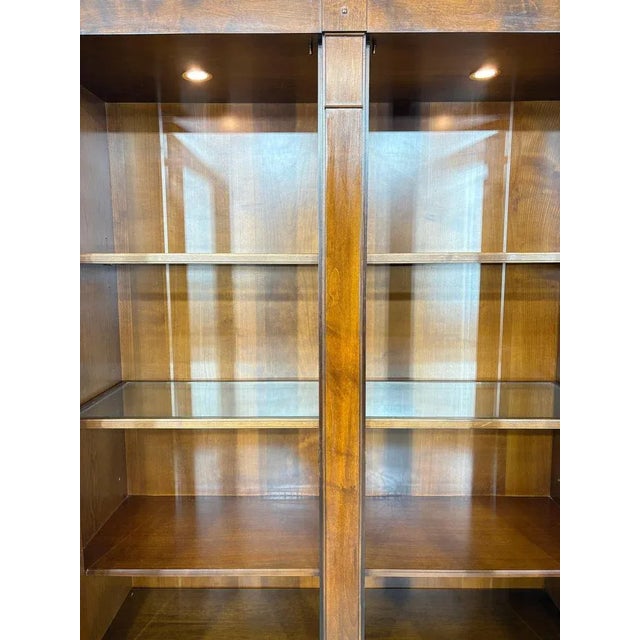 Display Cabinet inn Wood and Glass from Selva For Sale - Image 4 of 11