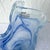 Murano Italian Hand-Blown Art Glass Vase Made in the Murano Tradition For Sale - Image 4 of 7