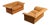 Leather Loto Sofas by Luigi Massoni for Poltrona Frau, Italy, 1976, Set of 2 For Sale