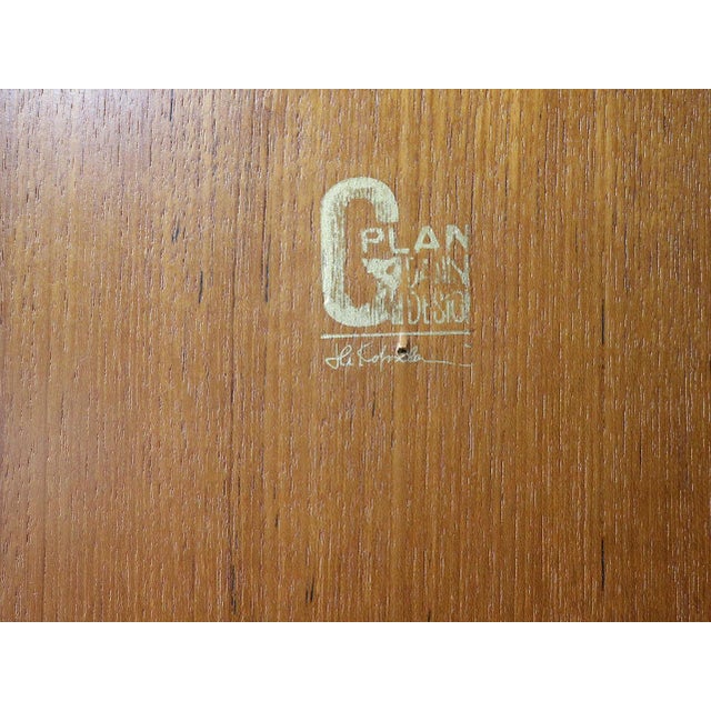 Mid Century Modern Vintage Teak Armoire Wardrobe by G Plan Kofod Larsen For Sale In Greensboro - Image 6 of 13