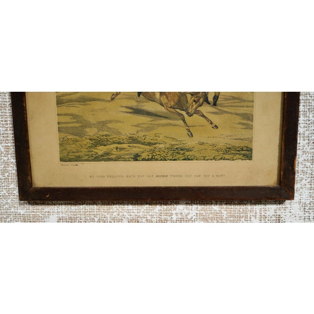 Henry Alken, Hunting Scenes, Chromolithograph Prints, 1820, Set of 6 For Sale - Image 8 of 14