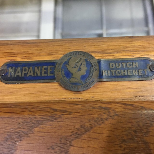 Napanee Dutch Kitchenette Hoosier Cabinet | Chairish