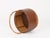 Mid-Century Italian Rattan and Leather Basket, 1970s For Sale - Image 14 of 15