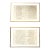 Antique Early 19th Century French Vineyard Calligraphy Contract on Parchment in Floating Frames - a Pair For Sale