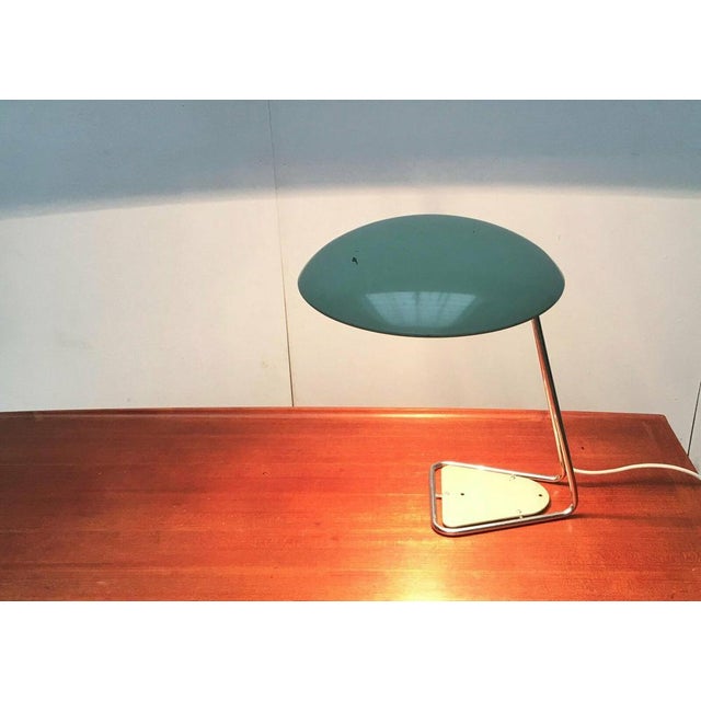 Mid-Century German Minimalist Model 6763 Table Lamp by Christian Dell for Kaiser Leuchten, 1960s For Sale - Image 10 of 18