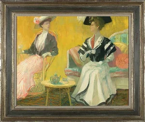 Tom Richard Cavanaugh Oil on Board
