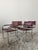 Marcel Breuer Cantilever Cognac Leather Chairs by Breuer Marcel, 1990s, Set of 4 For Sale - Image 4 of 9