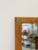 Dixie Vintage MCM Dixie Act II Walnut Mirror, Brass Details Wall Accent, Campaign For Sale - Image 4 of 8