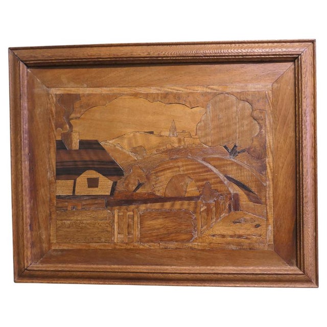 Brown Unknown Artist, Water Mill, 1920, Framed For Sale - Image 8 of 8