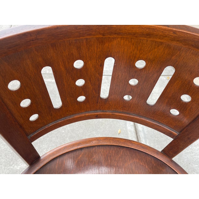 Art Nouveau Pair Otto Wagner Model 721 Bentwood Armchairs C. 1902 For Sale - Image 3 of 6
