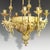 Antique Arts and Crafts Bronze Chandelier, 1860 For Sale - Image 3 of 9