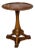 English 19th Century Mahogany Guéridon with Gadroons and Griffin Inspired Legs For Sale