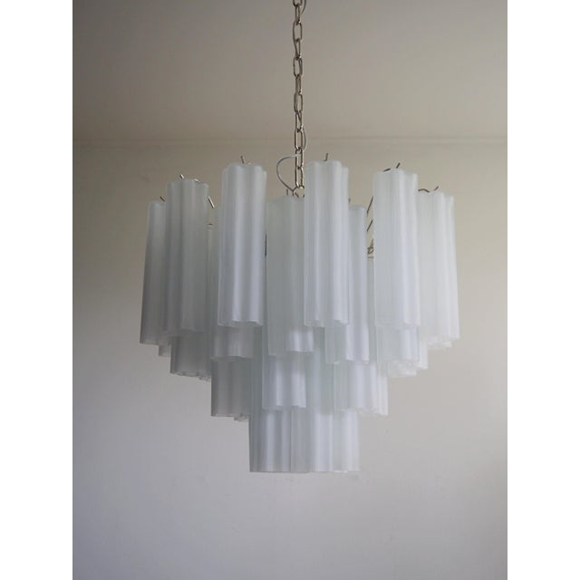 Vintage Murano Glass Tube Pendant Light, 1990s For Sale - Image 12 of 13