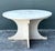 Vintage Boho Travertine Center Hall Table For Sale In West Palm - Image 6 of 11