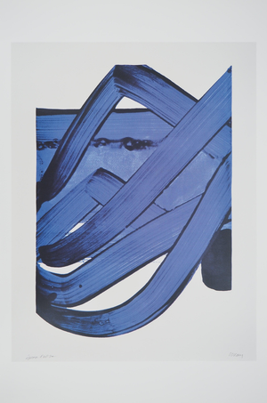 Sérigraphie N°18 Poster after Pierre Soulages