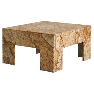 Italian Modernism Marble Coffee Table, 1970s For Sale