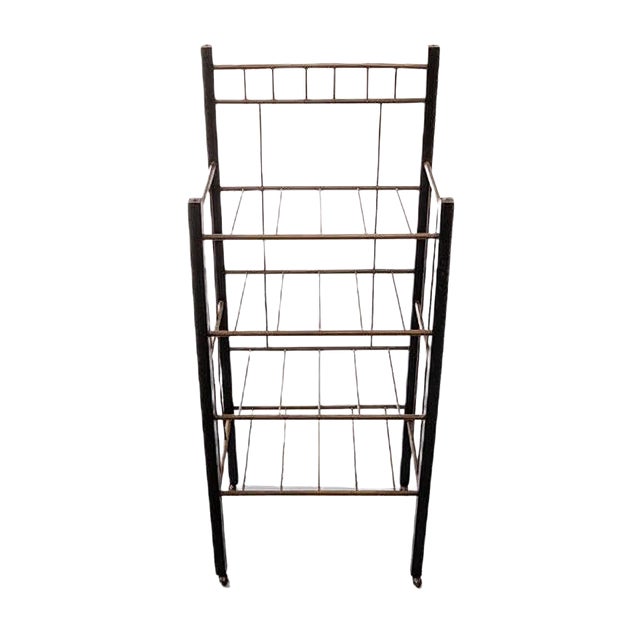 Art Deco Brass Sheet Music Stand For Sale