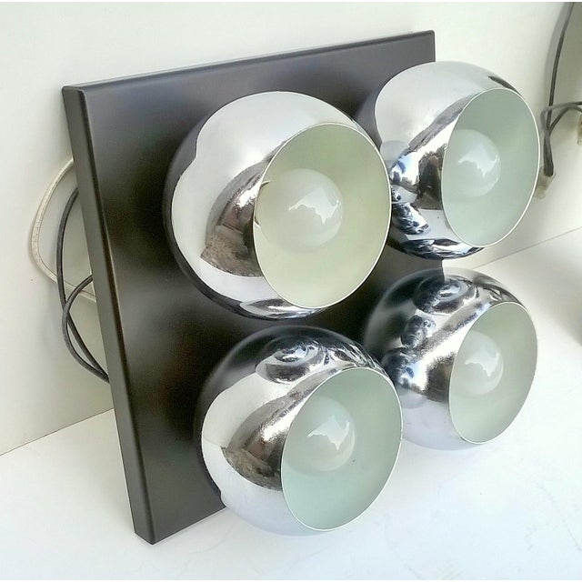 1970s Wall Light by Angelo Lelli for Arredoluce, 1971 For Sale - Image 5 of 9