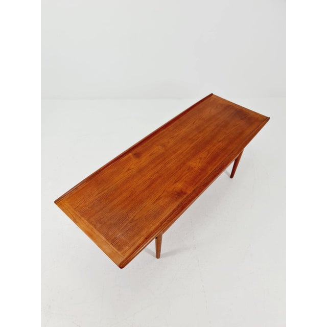 Danish Teak Coffee Table by Grete Jalk for Glostrup Møbelfabrik, 1960s For Sale - Image 12 of 18