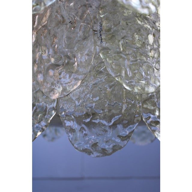 1960s TORCELLO Murano Glass Chandelier by Gino Vistosi, 1960 For Sale - Image 5 of 18