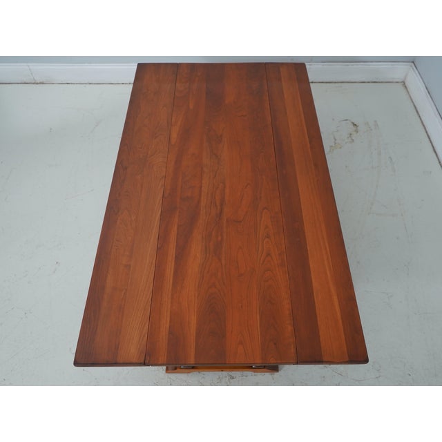 1960s Stickley Cherry Valley Dropleaf Coffee Table For Sale - Image 5 of 18