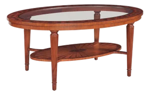 Maitland-Smith Marquetry Cocktail Table
