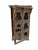 Indian Vintage Indian Rustic Teak Cupboard For Sale - Image 3 of 6