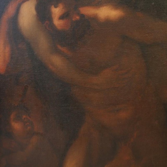 Mythological Scene with Hercules and Deianira, 1670, Oil on Canvas, Framed For Sale - Image 14 of 16