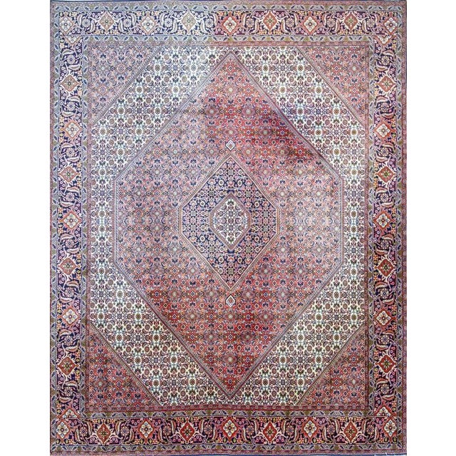 Textile Hand-Knotted Bidjar Rug with Fish Pattern For Sale - Image 7 of 7