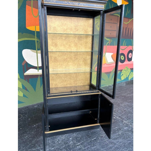 Hollywood Regency Drexel Et Cetera China Cabinet For Sale - Image 13 of 14