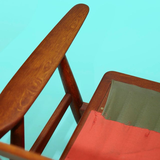 1960s Hans Wegner Cigar Sofa For Sale - Image 9 of 11