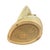 Mid-Century Modern 1952 Roseville Mayfair 1004-9 Sculptural Art Pottery Vase in Warm Taupe Glaze For Sale - Image 3 of 7