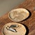 Small Trinket Tray in Speckled Beige Petrified Wood For Sale - Image 12 of 18