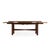 Edward Wormley for Dunbar, custom cocktail table, 3 positions with polished stone inside brass framed extension leaves....