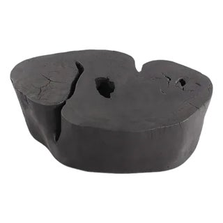 Black Oval Coffee Table For Sale