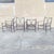 Late 20th Century Neoclassical Regency Aluminum & Steel Metal Outdoor Patio Arm Chair - Set of 4 For Sale - Image 10 of 12