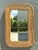 Vintage Tagged Gabriella Crespi Pencil Reed Mirror For Sale In West Palm - Image 6 of 12