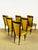 1940s French Art Deco Dining Chairs, 1940, Set of 6 For Sale - Image 5 of 18