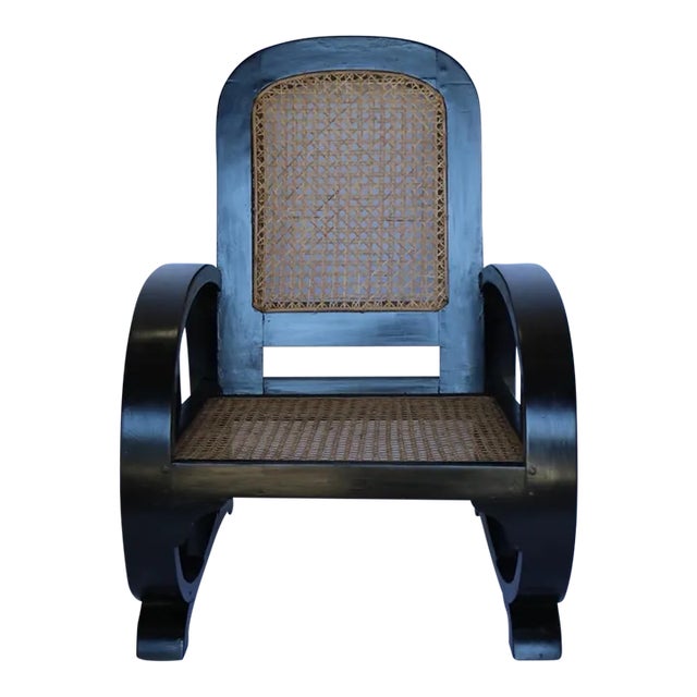 1920s Vintage Teak Wood Chair For Sale