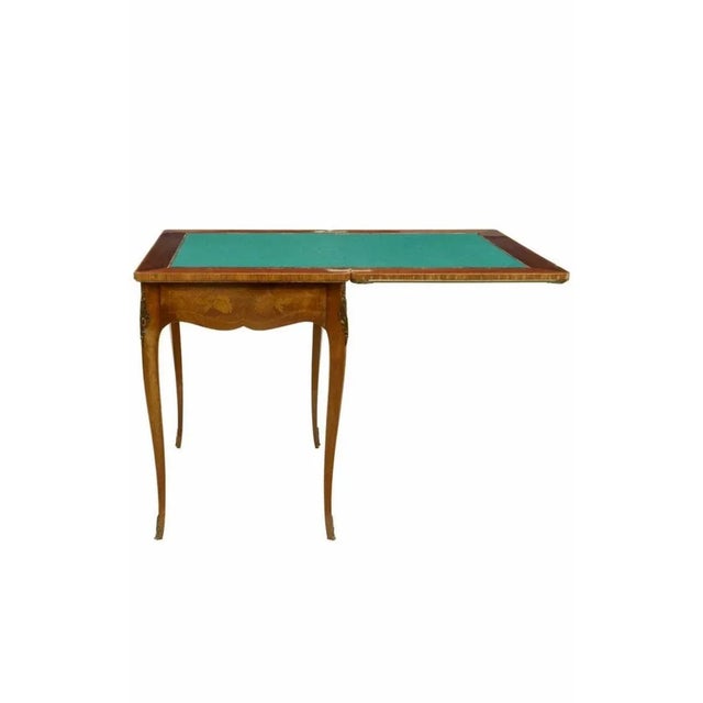 Signed French Louis XV Style Games Table For Sale - Image 4 of 10