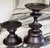 Pottery Barn Vintage Pottery Barn Turned Wood Pillar Candle Holders - A Pair For Sale - Image 4 of 11