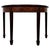 Brown Antique 19th Century Mahogany Demi-Lune Side Table For Sale - Image 8 of 8