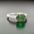 Natural Sapphire Diamond Ring 6.5 14k WG 2.89 TCW Certified For Sale - Image 9 of 18