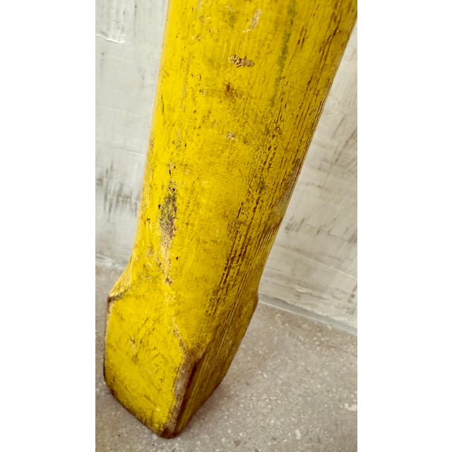 Mid-Century Colorful Vintage Wooden English Playground Games Markers- A Set of 5 For Sale - Image 9 of 12
