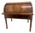 French 1700s Antique Roll Top Cherry Cylinder Desk For Sale