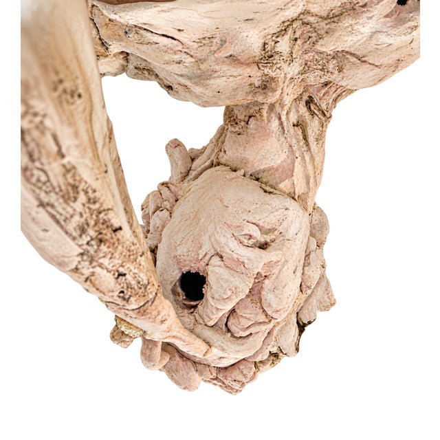 Expressionist Male Figurative Ceramic Sculptures – Set of 3 For Sale - Image 9 of 12