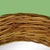 An oval mirror wrapped in braided rattan, a soft organic shape that warms up any wall. The braided texture adds artisanal...