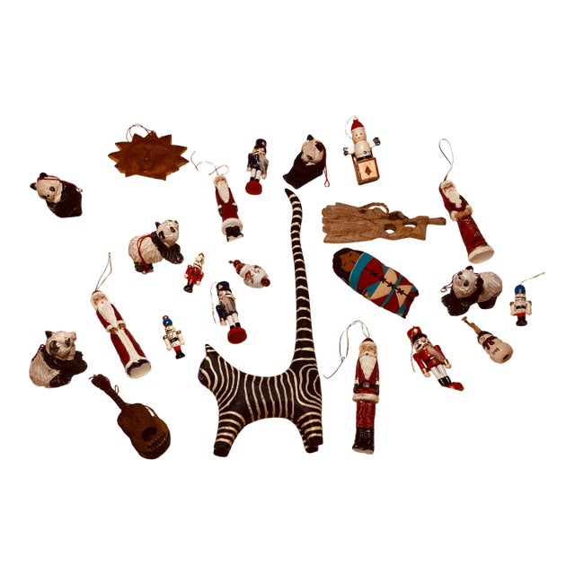 Vintage Collection of Holiday Christmas Ornaments & Decorations For Sale