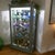 Vintage Painted Mirrored Lit Display Cabinet - Glass Shelving For Sale - Image 12 of 14